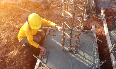 Mason leveling scrape concrete foundation port hueneme ca
